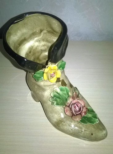 Stivale bomboniera ceramica - stivale,
