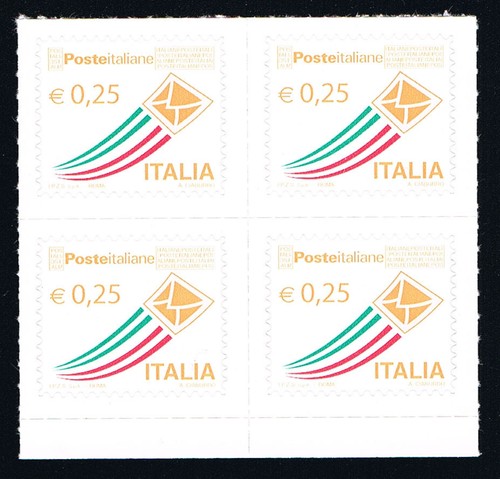 Italia quartina poste - italia, 1