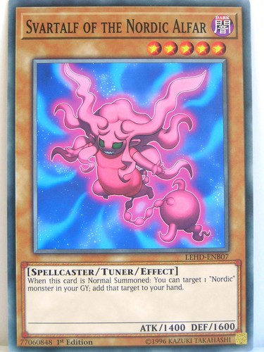 Yugioh 007 svartalf - -, 1x