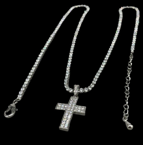 Collana uomo donna croce - collana,
