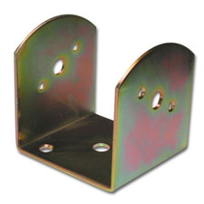 STAFFA SUPPORTO ACCIAIO MONTAGGIO TRAVI LEGNO INCLINATE SPESSORE 3 MM.