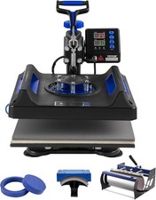 T-shirt 5in1 12"x10" pressa di calore macchina stampa sublimazione trasferimento cappello tazza