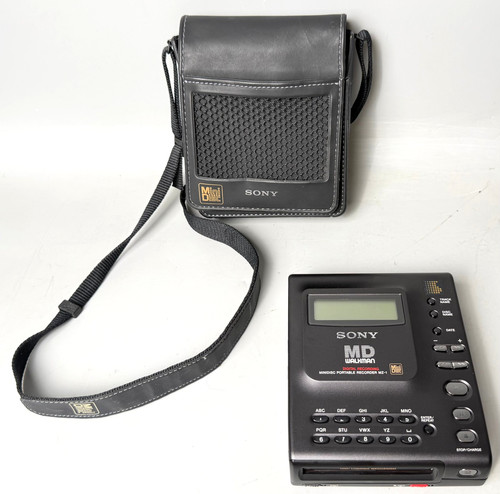 Sony first minidisc - sony,