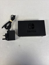 Nintendo Switch Set Dock TV Docking Station con Caricatore Nero