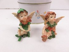 coppia di miniature in resina