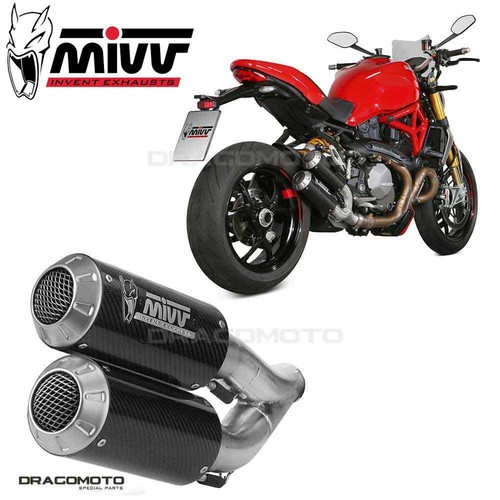 Scarico doppio ducati monster - scarico,