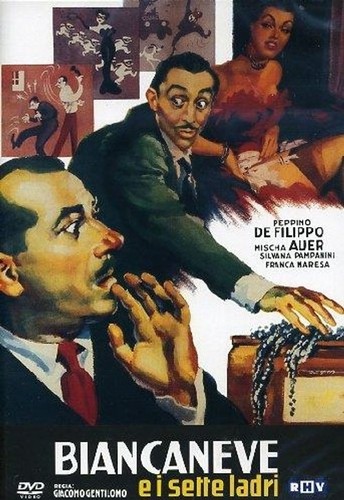 Dvd biancaneve sette ladri - e,