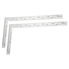 2 Pezzi Squadra 90° 30cm per