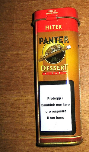 Scatola vuota sigari panter - sigari,
