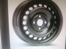 cerchi in ferro hyundai i20 colore nero usati in ottimo stato