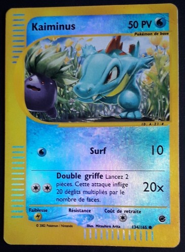 Carte pokémon kaiminus - carte,