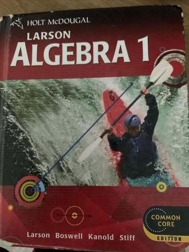 Algebra holt mcdougal - 1,