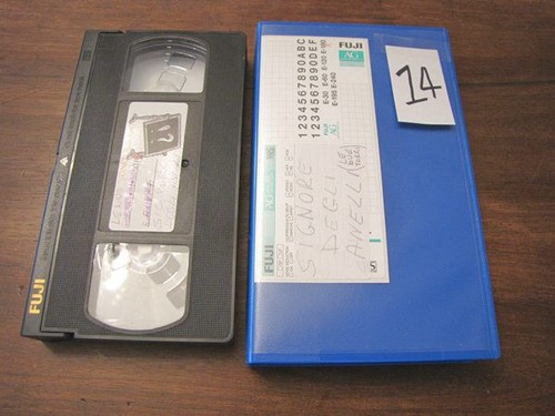 Videocassetta vhs video