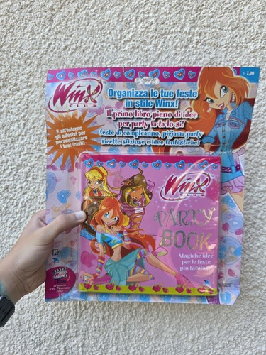 Winx club party book nuovo - party,