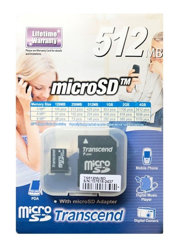 Scheda memoria transcend - scheda,