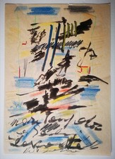 dsiegno tecnica mista Astratto