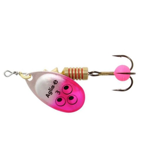 Mepps aglia silver pink - aglia-e,