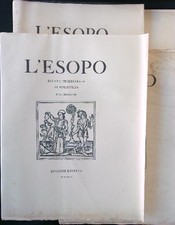 L'ESOPO RIVISTA TRIMESTRALE DI