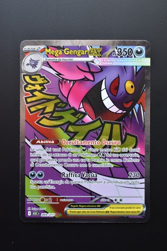 Carta pokemon mega gengar - carta,