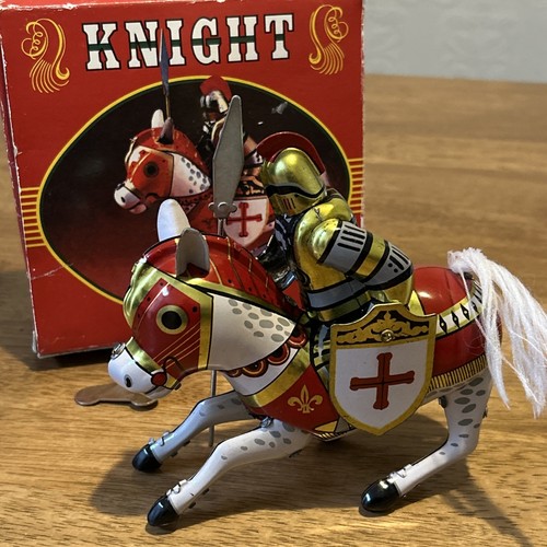 Giocattolo vintage cavaliere - vintage,