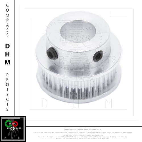 Puleggia gt2 denti - puleggia, 36
