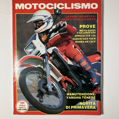 Rivista motociclismo aprile - motociclismo,