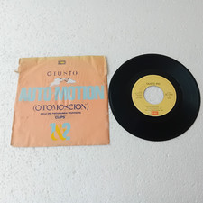 GIUSTO PIO "AUTO-MOTION" 45 RPM 1984 EMI ITALIA SPEDIZIONE GRATUITA