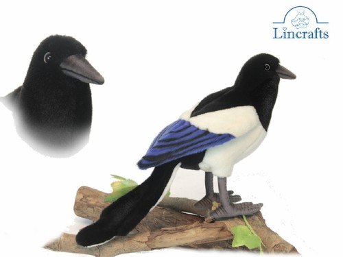 Peluche morbido pica magpie - morbido,