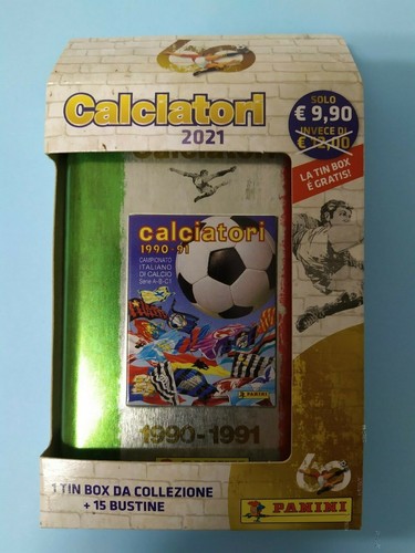 Tin box calciatori panini - panini, 2021