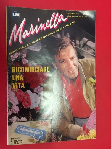 Fotoromanzo marinella 1971 - marinella, n.4/1971