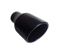 Terminale Di Scarico Nero 90Mm