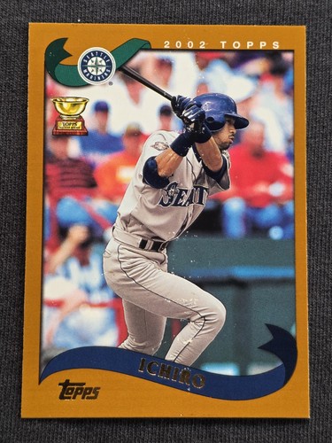 2002 topps gold - gold, suzuki