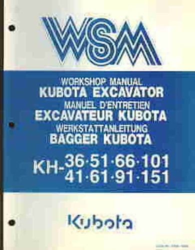 Kubota escavatore kh36 - escavatore, kh41