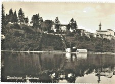 AANNO 1953 CARTOLINA VARESE BIANDRONNO LAGO  viaggiata 1953