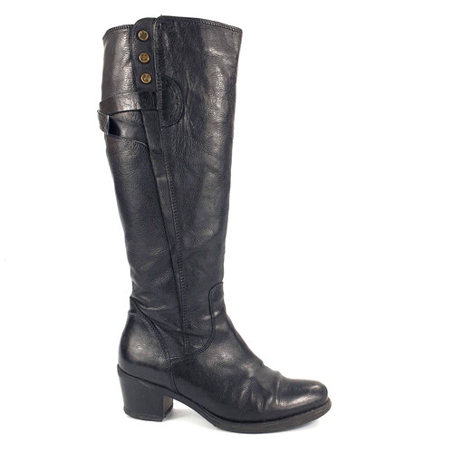 Clarks knee boots - boots, black