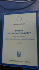 Girolamo Strozzi - Diritto dell'Unione Europea UE 9788834854662 terza edizione