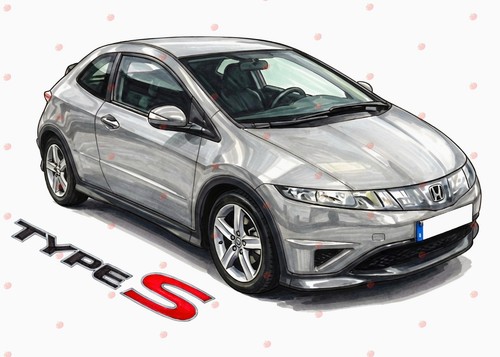 Honda civic type fn2 cuadro - civic,