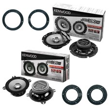 Kit 4 Casse Altoparlanti Kenwood Anteriori Posteriori per Mercedes Classe A W169