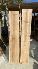 Coppia di tavole di legno di