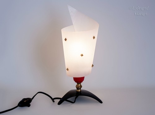 Black table lamp french - black,