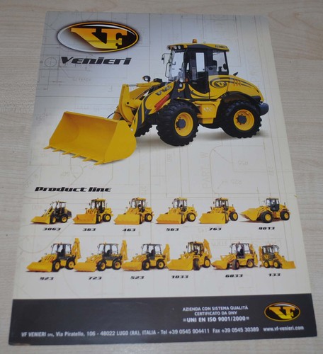 Brochure depliant macchine