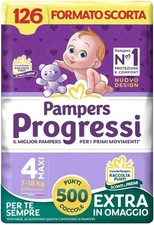 Pampers Progressi Maxi, Taglia