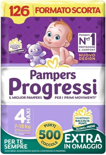Pampers progressi maxi taglia - progressi,