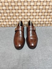 CHURCH'S BECKET MONK MOCASSINO IN PELLE MARRONE - UK 7.5 F 100