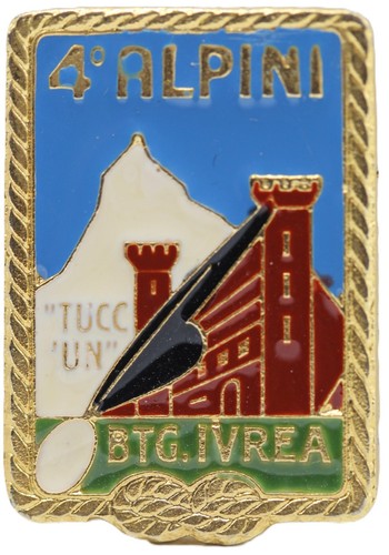 Distintivo alpini battaglione - distintivo,