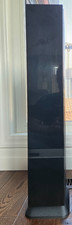 RARE VINTAGE MEMOREX CD FLOOR TOWER STORAGE CABINET RACK CASE WITH DOOR BLACK