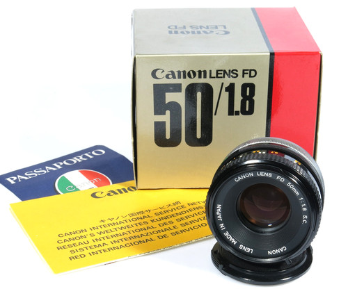 Prl canon lens f 1 - canon, fd