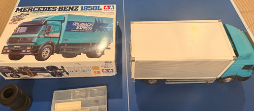 Tamiya truck mercedes benz - rc,