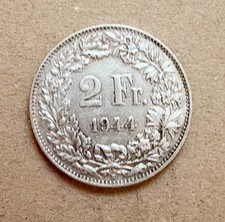 Moneta da 2 FRANCHI SVIZZERI