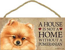 Pomerania Legno Cane Firmare